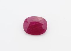 Loose Oval Ruby 3.36 Carats