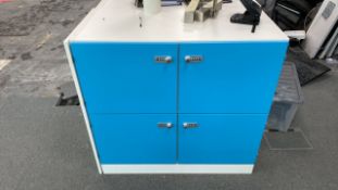 Dark Blue Locker Unit (Single)