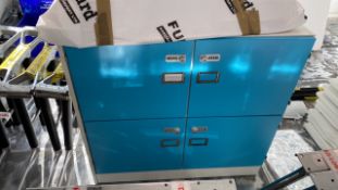 Blue Locker Unit