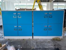 Dark Blue Locker Unit