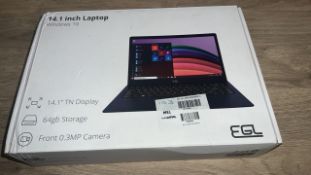 EGL 14.1 INCH WINDOWS 10 LAPTOP NAVY