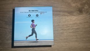 B-AKTIV 2 IN 1 SMART WATCH WITH EARBUDS