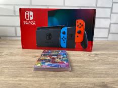 NINTENDO SWITCH NEON + MARIO KART 8 BUND