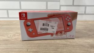 NINTENDO SWITCH LITE CONSOLE - CORAL
