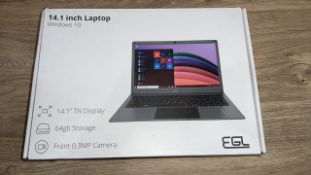 EGL 14.1 INCH WINDOWS 10 LAPTOP GREY