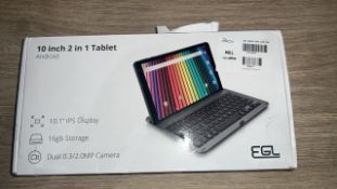 EGL 10INCH 2IN1 16GB TABLET 2021 GREY