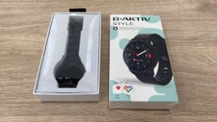 B-AKTIV STYLE SMART WATCH AND FINESS TRK