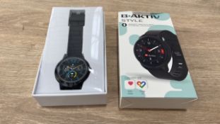 B-AKTIV STYLE SMART WATCH AND FINESS TRK