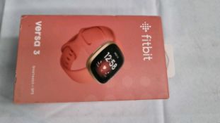 FITBIT VERSA 3 PINK CLAY SMART WATCH