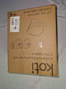 KOTI 4CHANNEL SECURITY SET WITH 2 PIR CAMERA
