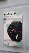 B-AKTIV STYLE SMART WATCH AND FINESS TRK