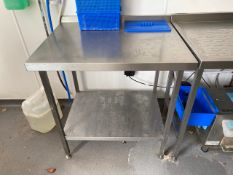 Stainless Steel Preparation Unit