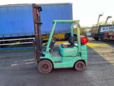 1998 Mitsubishi FG 1.5 Ton Gas Forklift