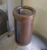 HM Customs & Excise 20L fuel pump calibration drum.