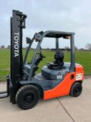 Toyota 2.5 Tonne Diesel Forklift Low Hours