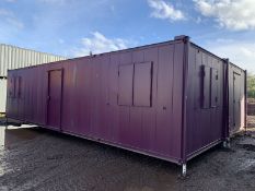 Portable Office Site Cabin Modular Building 32ft x
