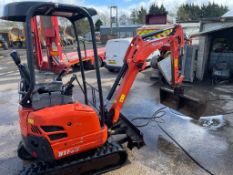 2015, Kubota U17-3 Mini Digger