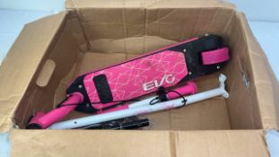 EVO ELECTRIC SCOOTER PINK