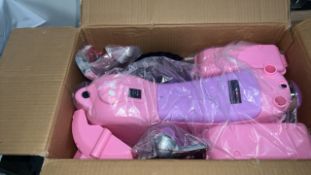 LLAMACORN 6V ELECTRIC RIDE ON BIKE