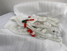 SET OF 3 LED REINDEER