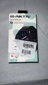 B-AKTIV STYLE SMART WATCH AND FINESS TRK