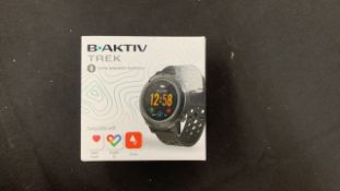 B-AKTIV TREK GPS SMART WATCH BLACK