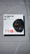 B-AKTIV TREK GPS SMART WATCH BLACK