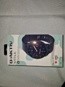 B-AKTIV STYLE SMART WATCH AND FINESS TRK