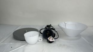 MOTHER AND CHILD LAMP SILVER