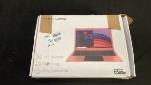 EGL 14.1 INCH WINDOWS 10 LAPTOP ROSE GLD