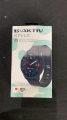 B-AKTIV STYLE SMART WATCH AND FINESS TRK