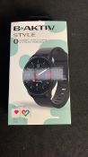 B-AKTIV STYLE SMART WATCH AND FINESS TRK