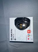 B-AKTIV TREK GPS SMART WATCH BLACK