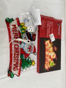 MULTI MERRY CHRISTMAS SIGN