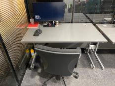 Grey Office Desk