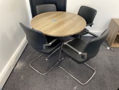 Senator Table with Senator SY03 Chair X4