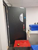 Black Fire Door