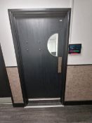 Black Fire Door