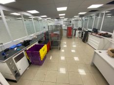 Heavy Duty Work Bench with X6 Tool Chests