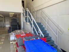 Metal Staircase with Railing