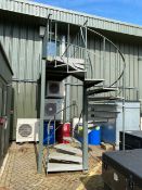 Spiral Staircase with Railing