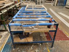 Metal Framed Work Table