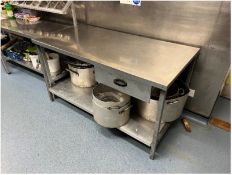 Stainless Steel Preparation Bench