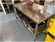 Stainless Steel Preparation Bench