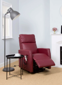 Heritage Rise Recliner Burgandy