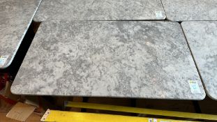 Marble table