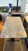 Marble table