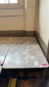 Marble table