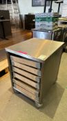 Rolling Cupboard / Cabinet (located in main kitchen)