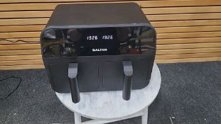 SALTER DUAL PRO AIR FRYER